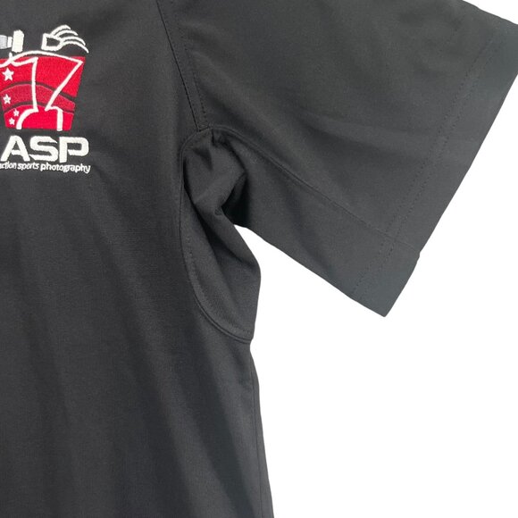 5.11 Tactical Performance Polo Womens Black Short Sleeve 61165 WileyX Shirt Sz M - Picture 10 of 12